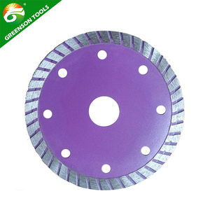 Lame de scie pour carreaux de céramique en porcelaine pour carreaux de céramique Super Thin Turbo Diamond Marble Cutting Disc - Product Image 1