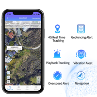 4G LTE GPS-Tracker WD01 |   Echtzeit-Fahrzeugortungsgerät |   Diebstahlsicherer Fahrzeug-Ortungsgerät mit Geo-Fence Android App PC |   Wasserdicht