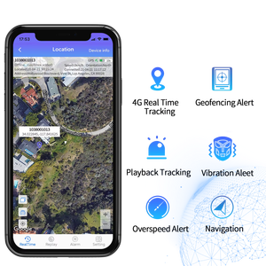 4G LTE GPS-Tracker WD01 |   Echtzeit-Fahrzeugortungsgerät |   Diebstahlsicherer Fahrzeug-Ortungsgerät mit Geo-Fence Android App PC |   Wasserdicht - Product Image 3