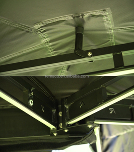 Auvent latéral de voiture autoportant à 270 degrés, structure en aluminium robuste et imperméable de 2,2 m, éclairage LED, <span class=keywords><strong>toit</strong></span> de véhicule - Product Image 6