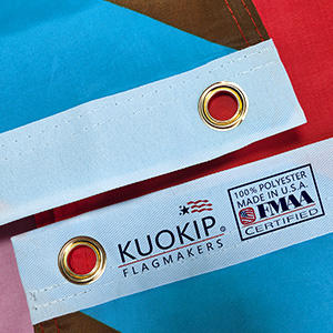 Drapeau de football USA 2026 3x5 FT - Polyester Premium Résistant à la décoloration Double couture Œillets métalliques Écusson USA - Product Image 3