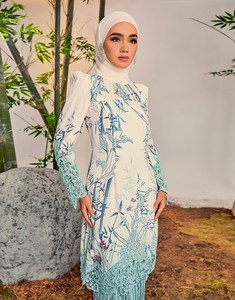 SIPO nouveau Design malaisie Baju Kurung ensembles Style Simple haut pour femme avec jupe moyen-orient vêtements islamiques de haute qualité Baju Kebay - Product Image 4