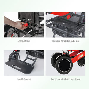 Ewest-<span class=keywords><strong>silla</strong></span> eléctrica de tacón, heelchair nhui Arbon Iber 6 Km/h 20km - Product Image 6