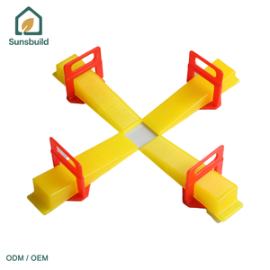 Système de nivellement de carreaux Sunsbuild, clips et cales réutilisables en PP, espaceurs pour carreaux en céramique et en porcelaine, pour l'installation au sol et au mur - Product Image 6