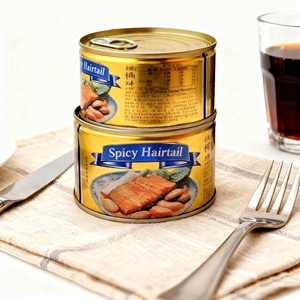 Pesce di Mare Profondo in Scatola, Ossa Croccanti e Carne Tenera, Processo di Conservazione della Freschezza, Pronto da Mangiare - Product Image 4