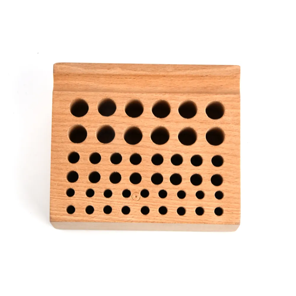 High Quality Professional Watch Repair Tools 46-Hole Wooden Frame