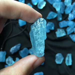 卸売り 天然 研磨済み クォーツ 原石 アクアマリン さざれ石 - Product Image 2