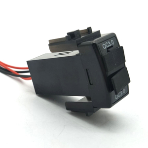 อะแดปเตอร์ชาร์จเร็วแบบ USB คู่ 2 ช่อง สำหรับรถยนต์ ช่องเสียบอินเทอร์เฟซชาร์จเร็ว สำหรับรถยนต์นิสสัน เอ็กซ์เทรล ซันนี่ เอ็นวี200 แคชไค ทีด้า - Product Image 2