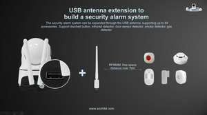 Newest Indoor Outdoor 2CH 4CH 3MP Mini NVR Wireless Wifi Tuya Solar Security Camera Kit System With Night Vision Two Way Audio - Product Image 3