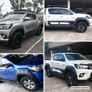 High Quality Customized Abs <b>Plastic</b> Auto Parts Pickup <b>Wheel</b> Arch Fender Flare <b>Wheel</b> Cover for Hilux Revo - Product Image 3