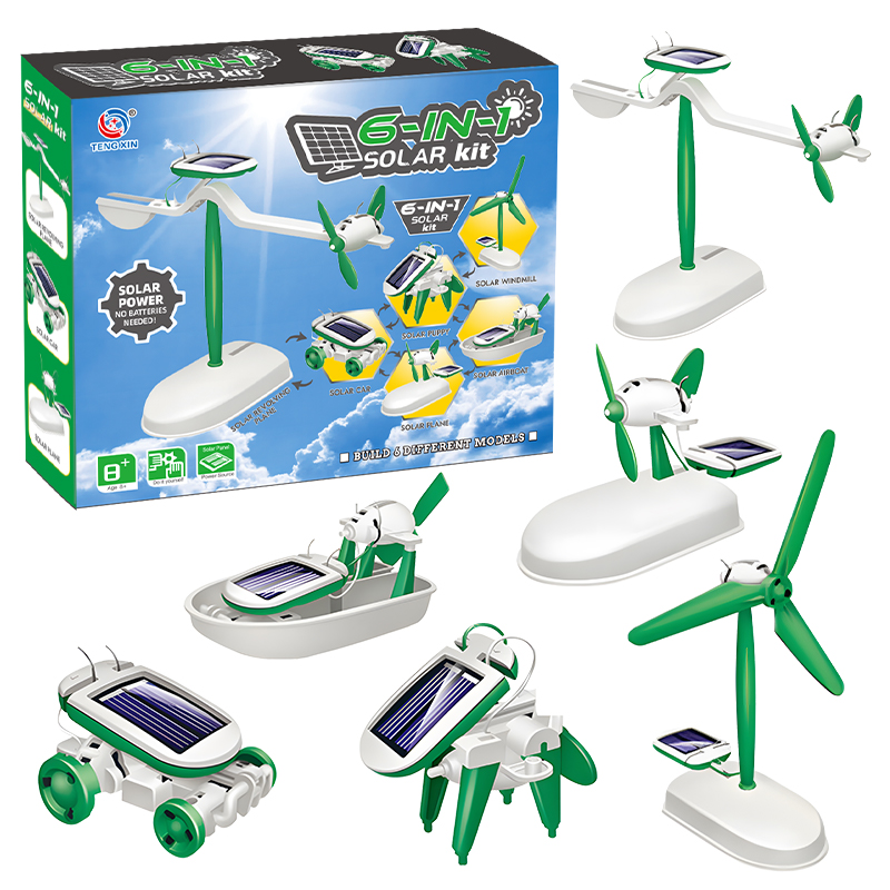 TXMR-205 ของเล่นพลังงานแสงอาทิตย์ 6-in-1