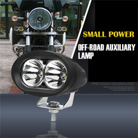Nouvelle lampe de travail ovale tout-terrain 20W pour voiture, 9 LED CREE à faisceau spot, indice IP68, durée de vie de 50 000 heures, durable
