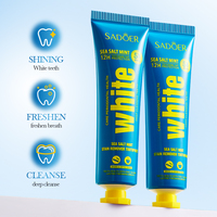 SADOER blanchissant saveur menthe taille régulière antibactérien Anti-cavité oral rafraîchissant dentifrice pour dents sensibles usage domestique