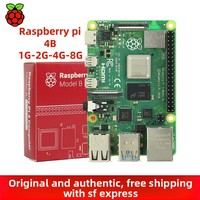Carte de développement Raspberry Pi 4 4B Modèle B 1 Go 2 Go 4 Go 8 Go RAM pour programmation visuelle Python sous Linux