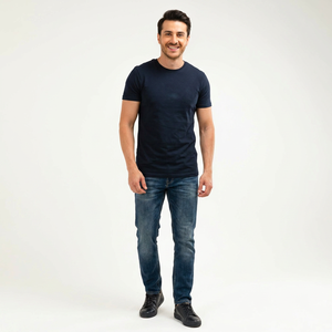 Vêtements pour hommes T-shirt pour hommes avec logo de l'entreprise Vêtements T-shirt d'été surdimensionné pour hommes 2026 - Product Image 1