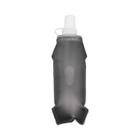D5744 Gourde souple portable personnalisable avec logo, sans BPA, pliable, type compression, pour la randonnée et la course en extérieur