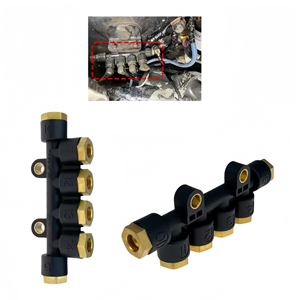Módulo de suministro auxiliar de gas de fábrica J6P para múltiples tuberías JH6 de Liberation, nuevo módulo de desvío de tuberías de acero J6L de cuatro y seis orificios - Product Image 4
