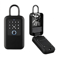 Boîte à clés intelligente étanche TTlock avec Bluetooth, empreinte digitale et carte – Coffre-fort numérique pour clés, idéal pour Airbnb et la maison