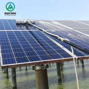 Équipement de nettoyage de panneaux solaires avec perche télescopique en aluminium 4M/5M/7M, perche alimentée en eau, brosse rotative pour le nettoyage des panneaux solaires - Product Image 6
