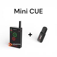 Mini Telecomando PowerPoint Wireless 433MHz con Puntatore Laser, Portata 100m, Ricaricabile, Plug and Play per PC e Mac