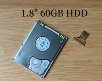 Disque dur 1,8'' CE ZIF 30 Go 60 Go 80 Go 8 mm (MK8010GAH) compatible avec iPod 5, 6, 7 Video & Classic (MK6008GAH, MK1011GAH, MK1214GAH)