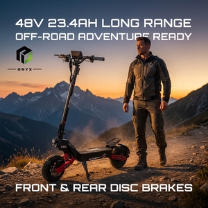 Trottinette pliable 1200W, pneus larges de 11 pouces, tout-terrain, haute vitesse, jusqu'à 50 km/h, GT06, la sécurité est un facteur clé avec notre mécanisme avancé - Product Image 2
