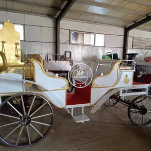 Carruaje de Caballos de Madera para Turismo en EE. UU. / Carruaje de Caballos para Bodas / Carruaje Clásico de Caballos para Turismo - Product Image 5