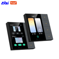 JBLYU Nouveau design Écran central 3,5'' Panneau tactile Zigbee 4 boutons Contrôle à distance par application Panneau de commande intelligent pour la maison intelligente pour Smart Life