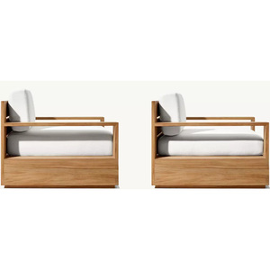 Sofá Modular en Forma de L de Teca para Exteriores <span class=keywords><strong>Mallorca</strong></span> - Product Image 3