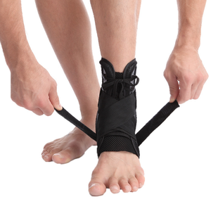 Suporte Ajustável para Tornozelo com Amarração em Nylon+Plástico para Recuperação de Lesões e Reabilitação - Product Image 2