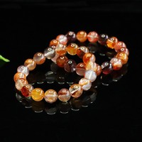 Bracelets en quartz naturel 3A avec fleurs incluses Aiyu en gros, bracelets en cristal uniques, diffusion en direct e-commerce