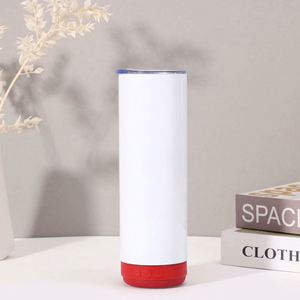 EE. UU. Venta caliente 20 oz botellas de agua inteligentes reproductor de música inalámbrico altavoz vaso sublimación espacios en blanco con altavoz - Product Image 4