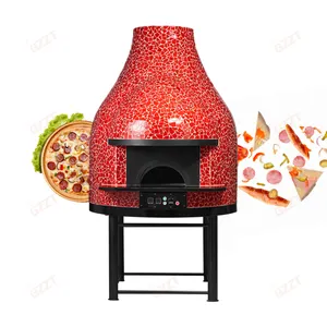 Forno elétrico para assar pizza, forno de pedra para assar pizza em alta temperatura, 90 segundos, sem virar, loja de pizza em linha, 600 graus