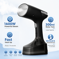 Nouveau design d'usine, fer à vapeur électrique 1600W, machine à repasser les vêtements portable, fer à vapeur à main avec réservoir d'eau