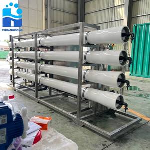 Planta de Purificación de Agua por Ósmosis Inversa de 10-15T con Panel de Control PLC, Plantas de Destinación de Agua - Product Image 1