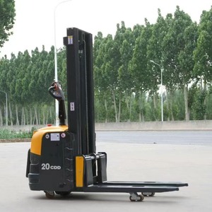 Thiết kế nhỏ gọn 1.5ton pin lithium Mini Stacker điện hẹp lối đi sử dụng dẫn ánh sáng và sừng kho giải pháp - Product Image 1