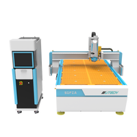 Router CNC UTECH Serie SOFIA con Cuchilla Oscilante CCD para Corte de Acrílico Publicitario