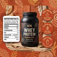 Compléments alimentaires naturels à base de plantes pour adultes en gros (OEM) : Concentré et isolat de protéines de lactosérum, poudre de glutamine complexe pour la musculation et le fitness
