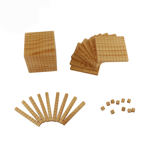 MA085กิจกรร<span class=keywords><strong>ม</strong></span>คณิตศาสตร์ของเล่นสิบฐานสำหรับสถานรับเลี้ยงเด็กโรงเรียน Montessori วัสดุการศึกษาของเล่นไม้เด็กคณิตศาสตร์ - Product Image 5