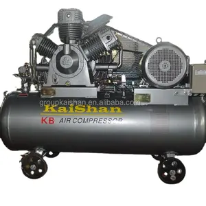 Kaishan KB Series Medium Pressure Electric Air Cooled Reciprocating Piston Air Compressors With Air Tank Blow Bottles Industry