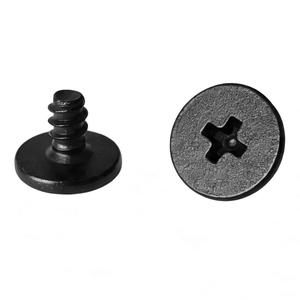 Tornillo de Cabeza Plana Ultrafino de Acero Inoxidable Dacromet Negro M2 M3 Personalizado para Casco de Motocicleta y Electrónica de Precisión - Product Image 3