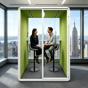 Cabine <span class=keywords><strong>de</strong></span> bureau insonorisée ZUM <span class=keywords><strong>Box</strong></span> Privacy Studio, cabine <span class=keywords><strong>de</strong></span> téléphone, cabine d'isolation acoustique, cabine <span class=keywords><strong>de</strong></span> change pour centre commercial - Product Image 1
