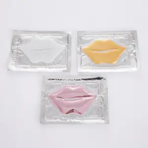 Wholesale oem collagen lip maskss sheets lipmask beauty custom korean rose collagen private label pink gel lip patch lip mask