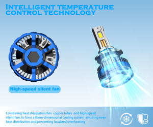 Công suất cao 450W 6000K Led Đèn Pha xe hơi với H11 H7 9012 bóng đèn-Công suất cao phổ đồ đạc tương thích tùy chỉnh bao bì - Product Image 4