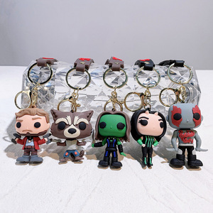 Llavero de Silicona con Diseño de Guardián de la Galaxia, Novedad 2026, Figuras de Anime de Películas, Ciervo, Búho, Monstruo, Colgante, Regalo - Product Image 1