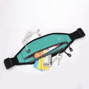 Riñonera Deportiva Impermeable de Oxford para Exteriores, Cinturón Ajustable para Correr, Bolsa para Teléfono Móvil - Product Image 5