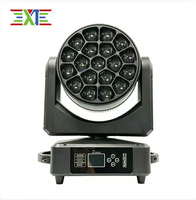 Projecteur LED RGBW à tête mobile DMX512, activé par le son, pour DJ, club, scène, fêtes, mariages