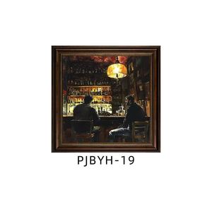 City Lights Wall Art | Peinture sur toile de haute qualité pour bar, salon ou salon moderne avec cadre personnalisé