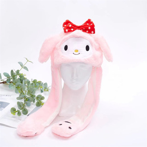 Lễ Hội Đảng Dress up LED Sang Trọng Thỏ Mũ Phát Sáng Pikachu Tai <span class=keywords><strong>Hat</strong></span> Trẻ Em Người Lớn Vui Dễ Thương Khâu Di Chuyển Tai Cap - Product Image 6