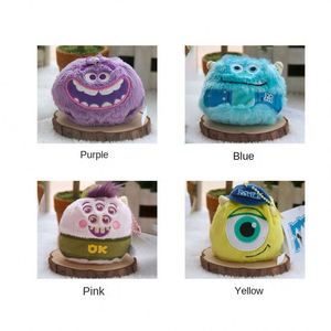 Porte-clés en peluche monstre dessin animé à un œil, mignon, petite poupée, pour étudiants, accessoires de sac, idéal pour les articles ménagers divers - Product Image 4